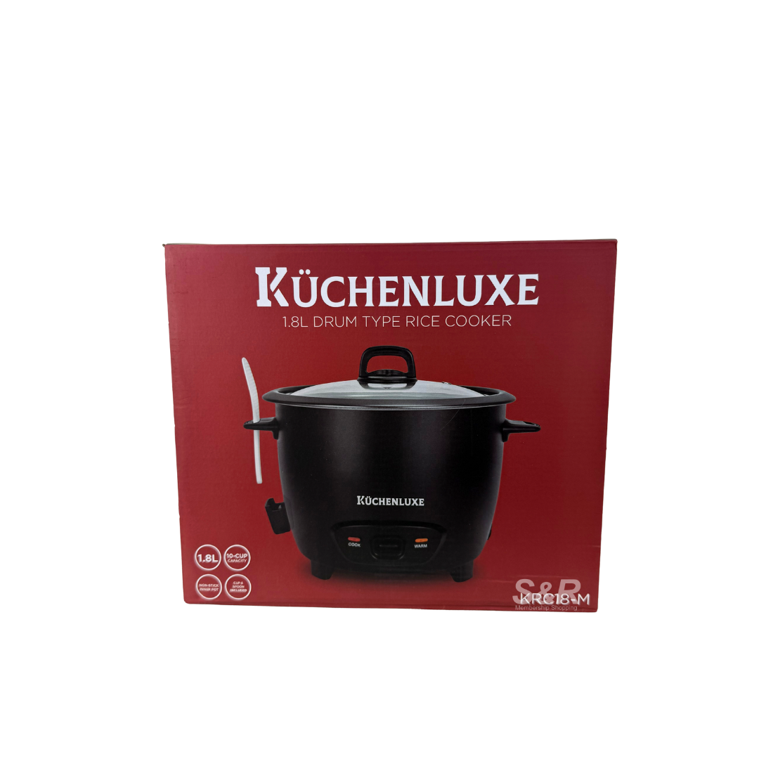Kuchenluxe Drum Type Rice Cooker 1.8L capacity